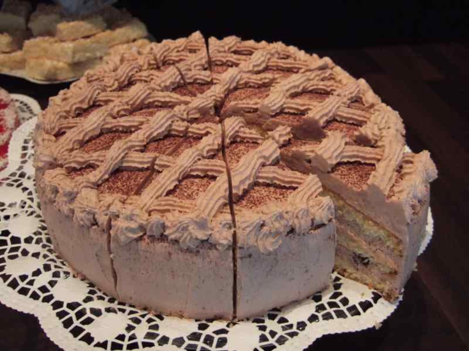 Schoko-Sahne Torte